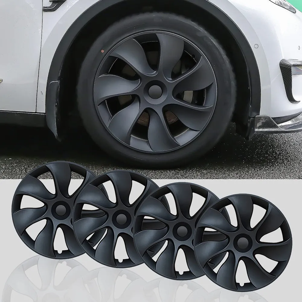 ABS 19" Turbine Wheel Cover Set for Tesla Model Y