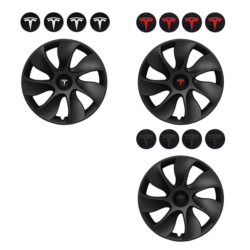 ABS 19" Turbine Wheel Cover Set for Tesla Model Y