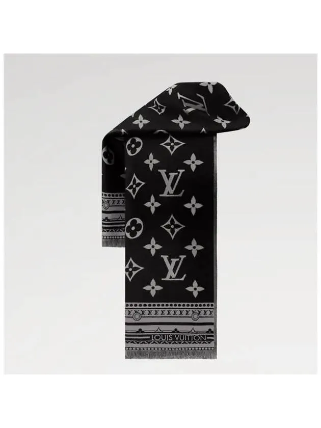 Amazingram Scarf Black