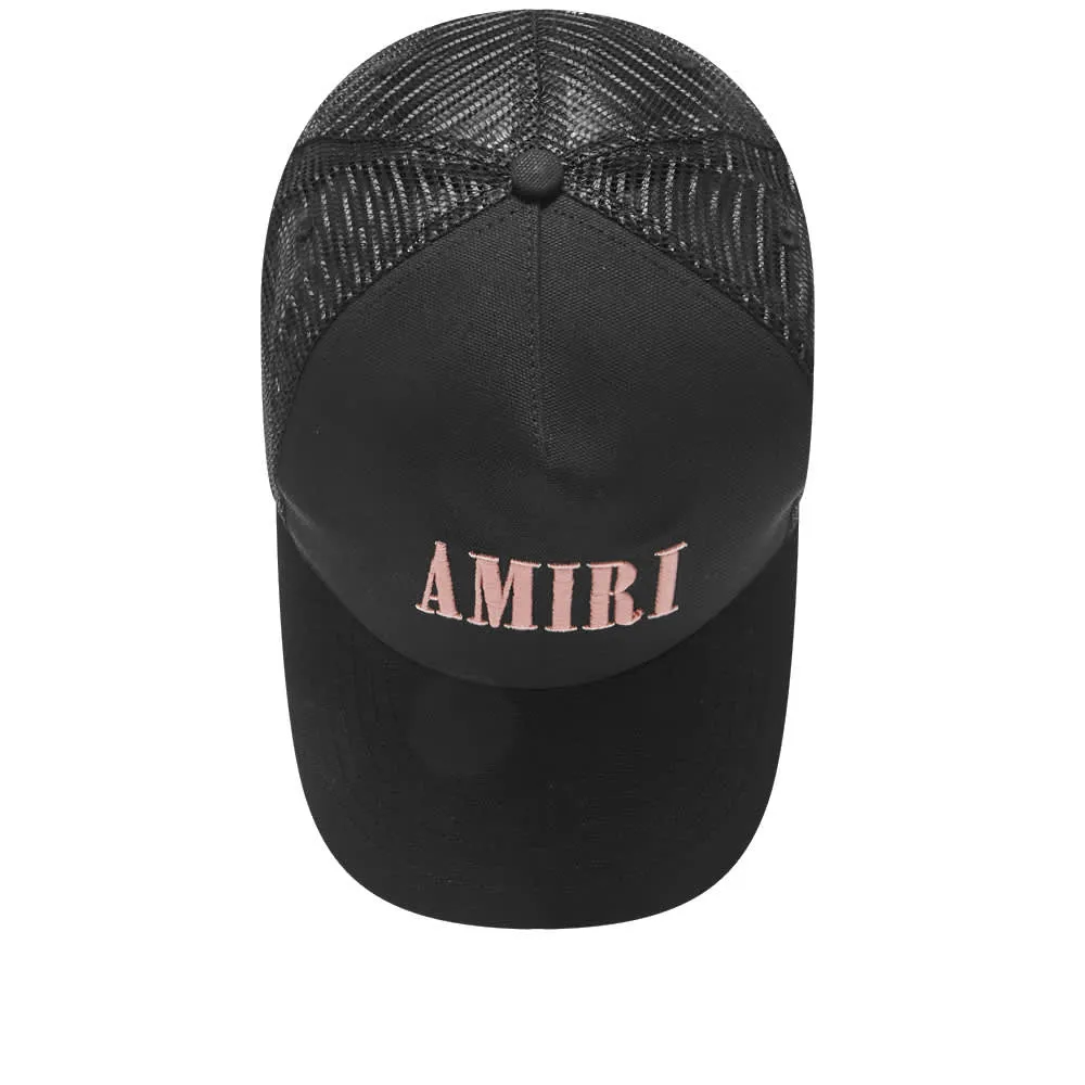 Amiri Logo Trucker Cap