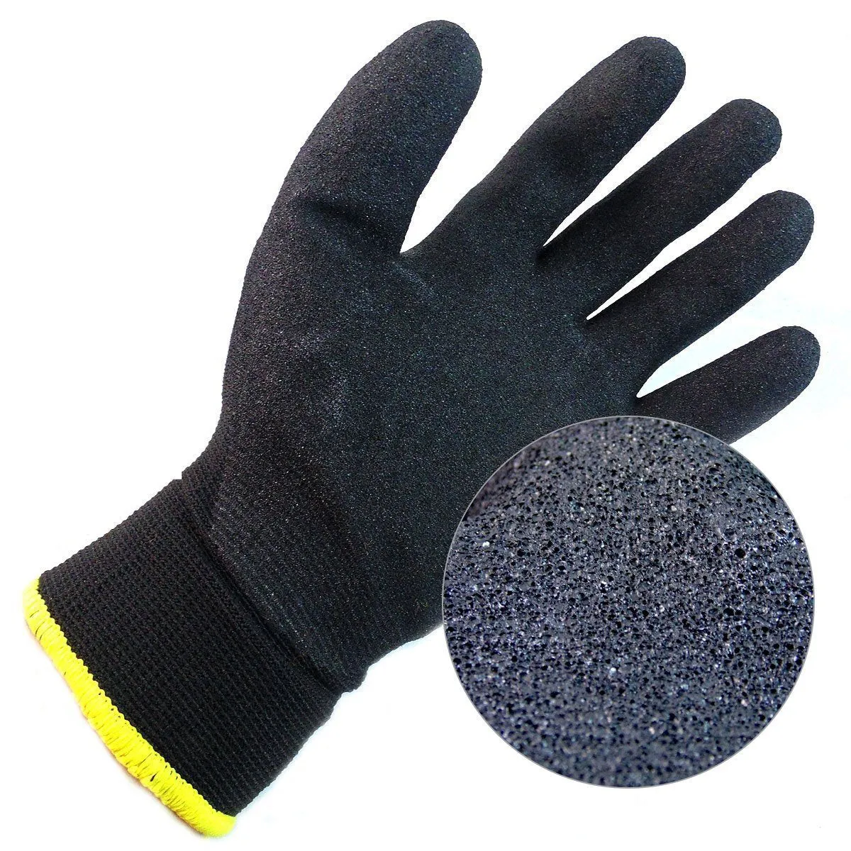 Better Grip® Double Lining Rubber Coated Gloves - BGWANS-BK 3 Pairs/ Pack