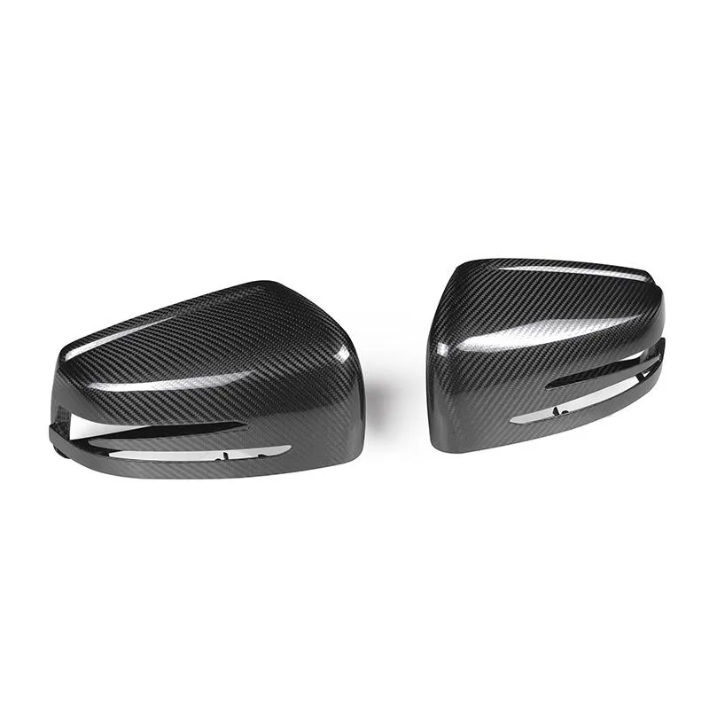 Carbon Fiber Mirror Cap Set - Mercedes Benz W204 C-Class / W212 E-Class / W221 S-Class