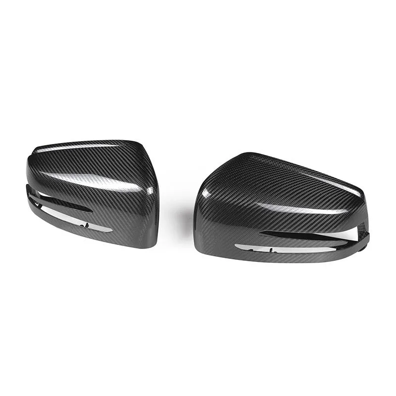 Carbon Fiber Mirror Cap Set - Mercedes Benz W204 C-Class / W212 E-Class / W221 S-Class