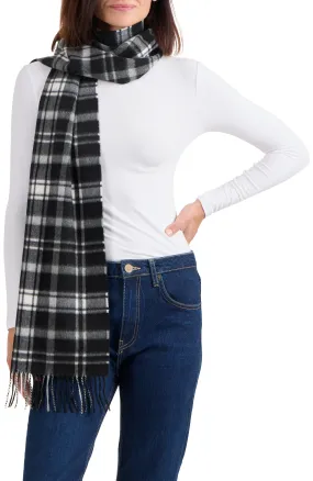 CASHMERE SCOTTISH PLAID SCARF