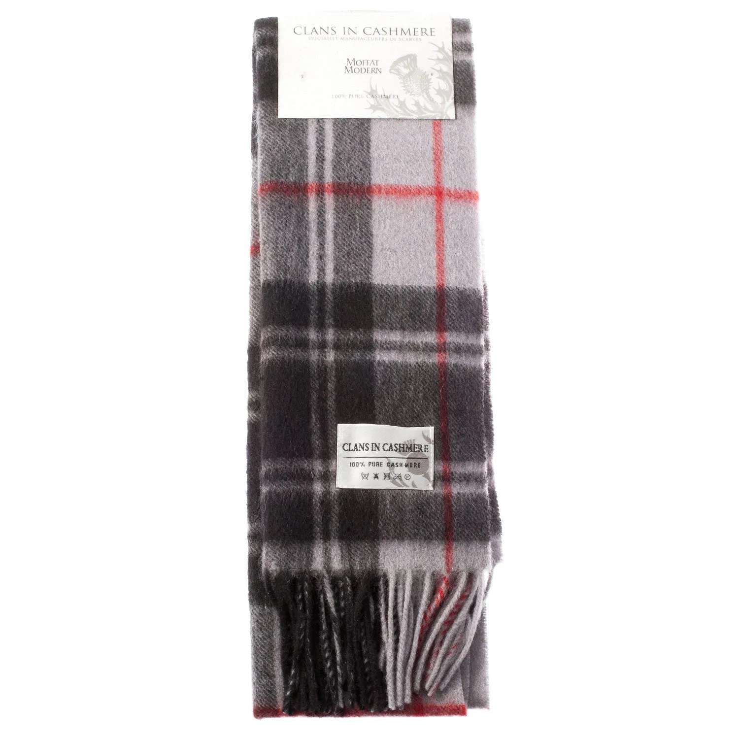 Cashmere Scottish Tartan Clan Scarf  Moffat