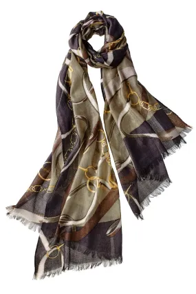 Cavallo Scarf, Olive