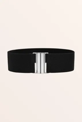 Classic Interlock Dress Belt - Black