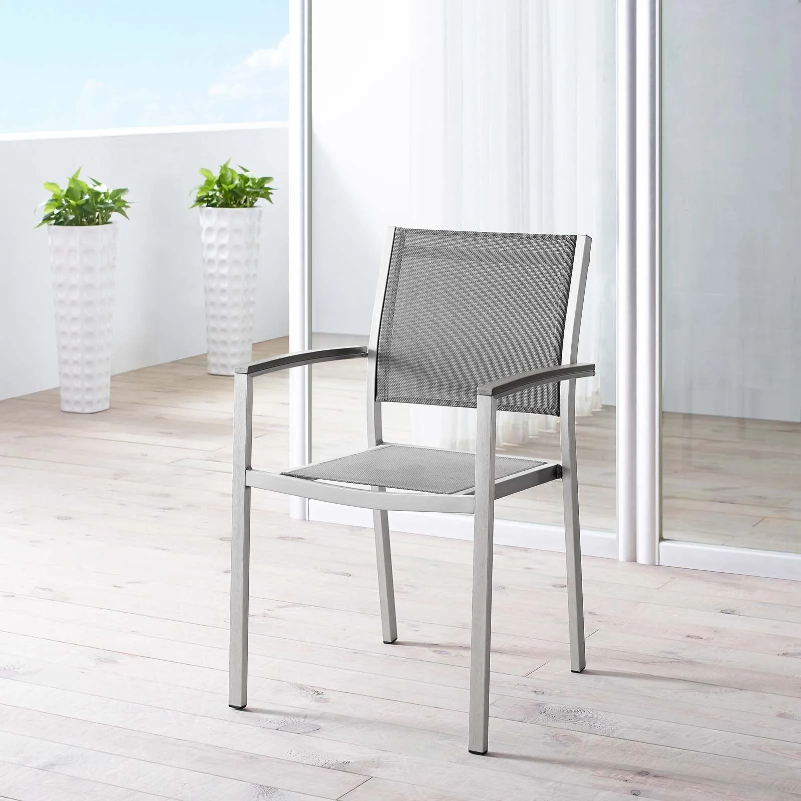 Coast Outdoor Patio Aluminum Dining Chair