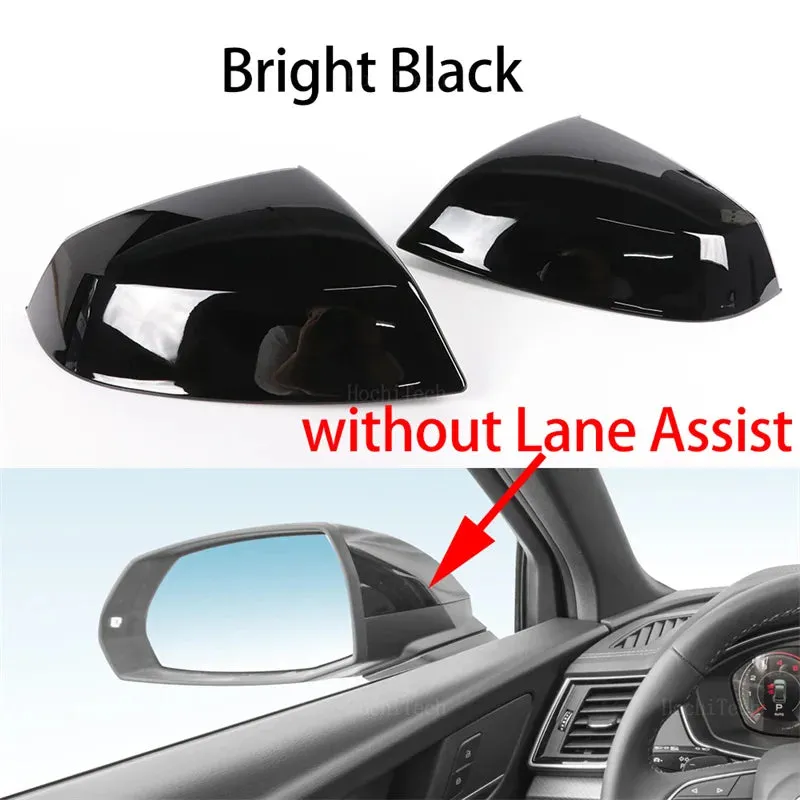 Compatible Audi Q5 SQ5 FY 2018-2024 Q7 SQ7 4M 2016-2024 Rearview Mirror Cover Cap Replacement