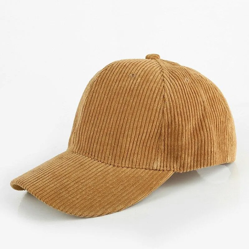 Corduroy Baseball Cap