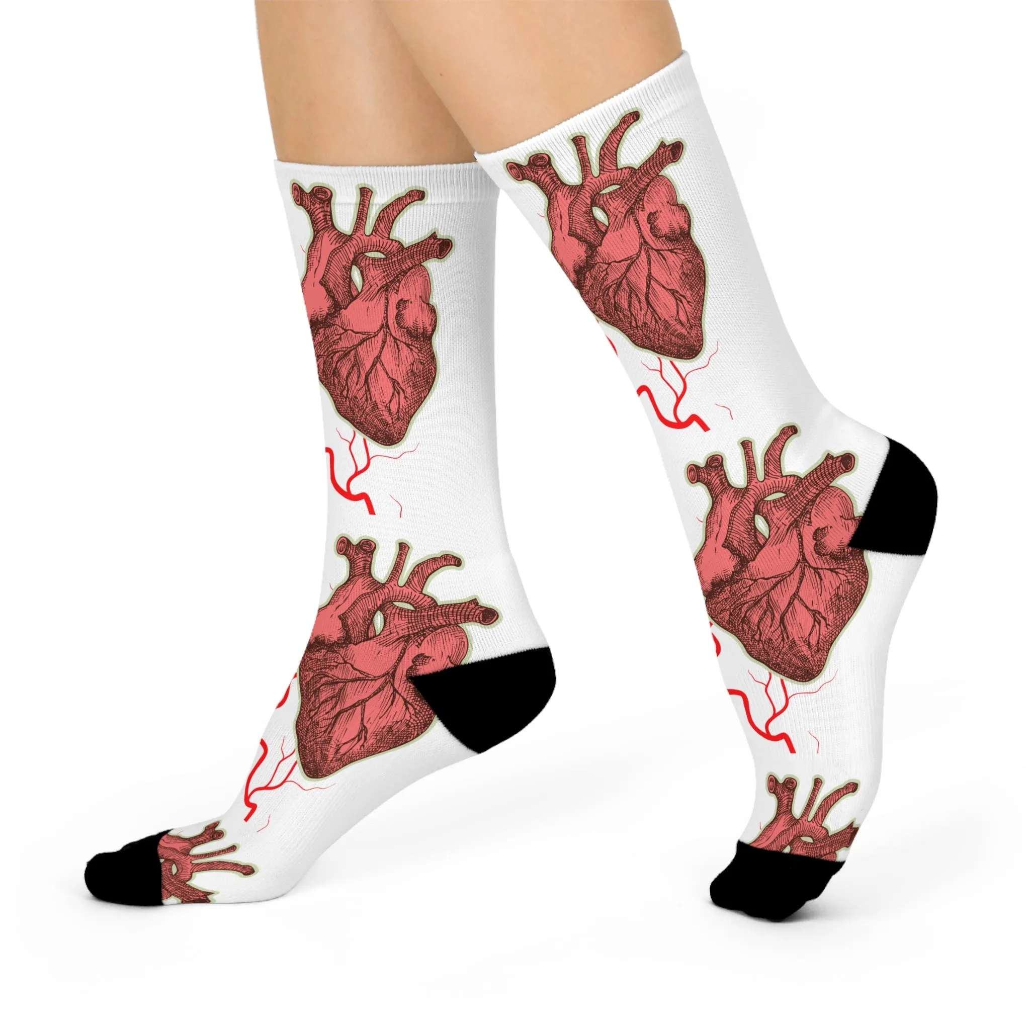 Crew Socks: Big Pumpin For You | Human Heart