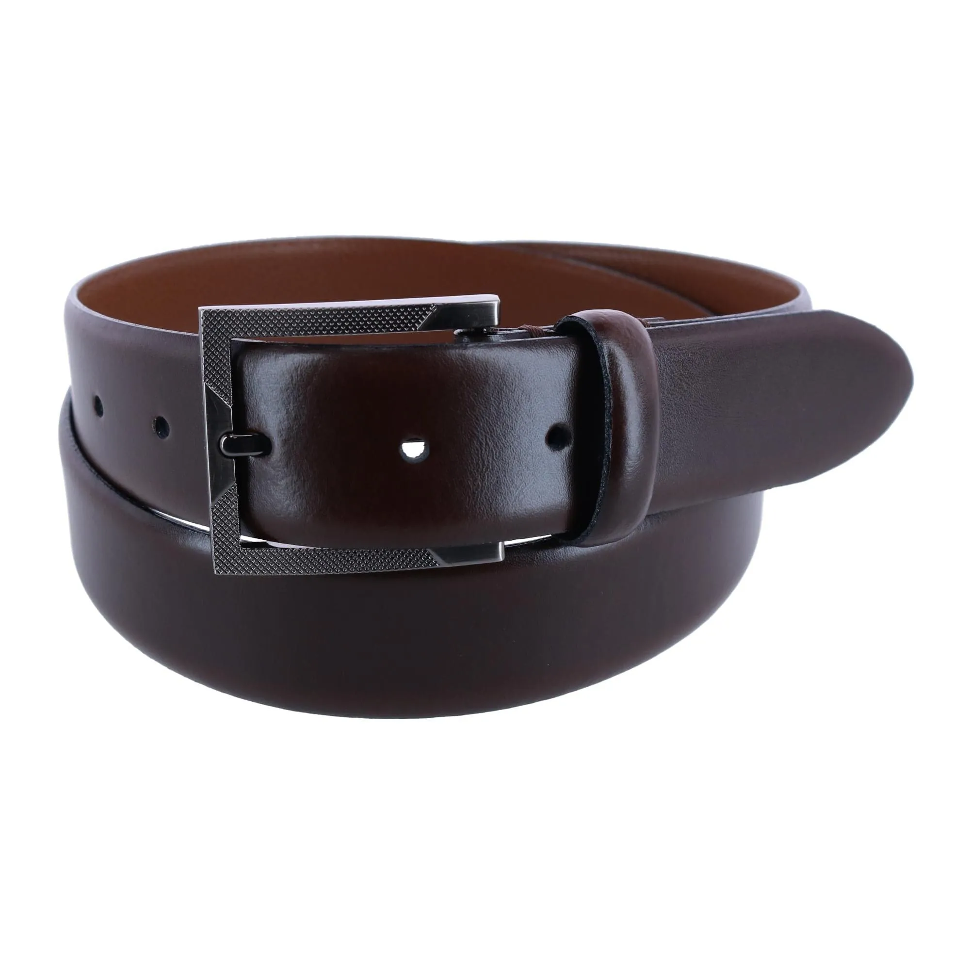 CTM® Men's Italian Genuine Supple Leather Belt