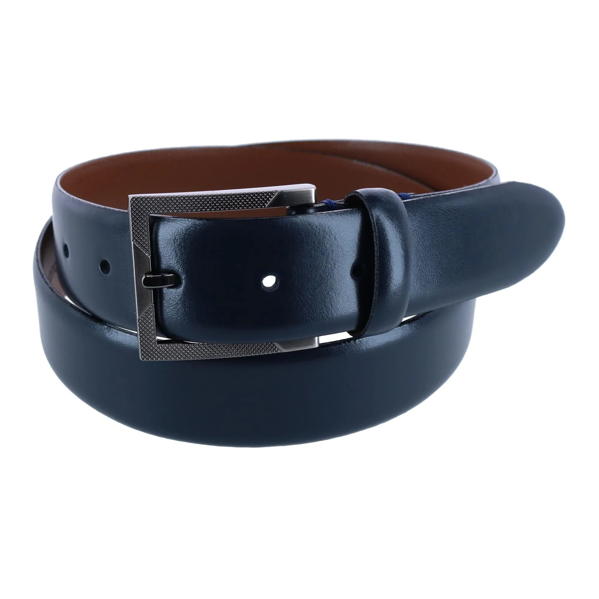 CTM® Men's Italian Genuine Supple Leather Belt