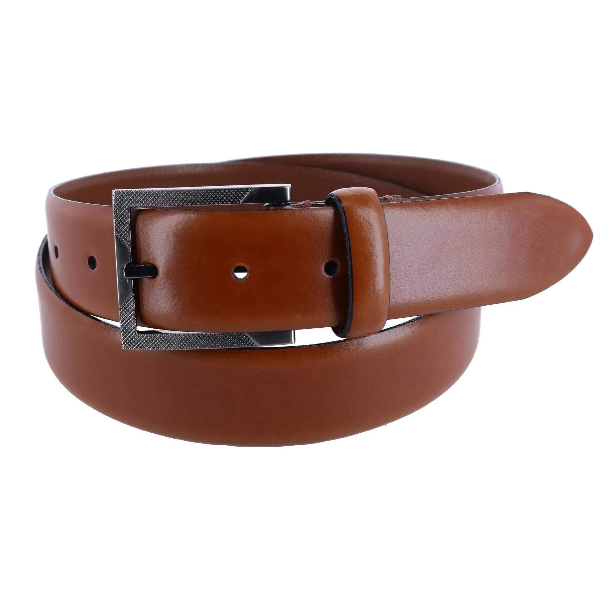 CTM® Men's Italian Genuine Supple Leather Belt