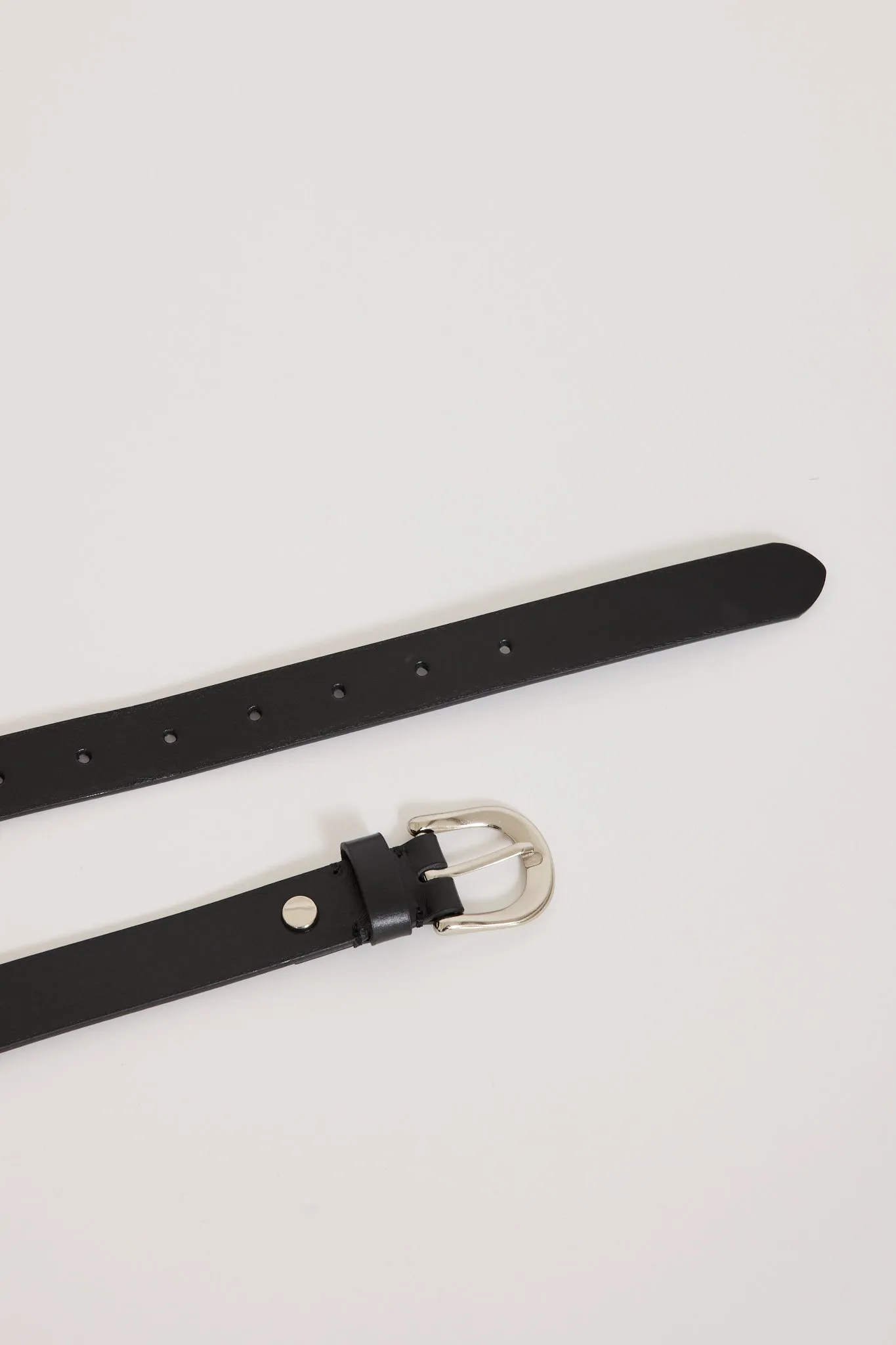 D-Buckle Classic Belt Black