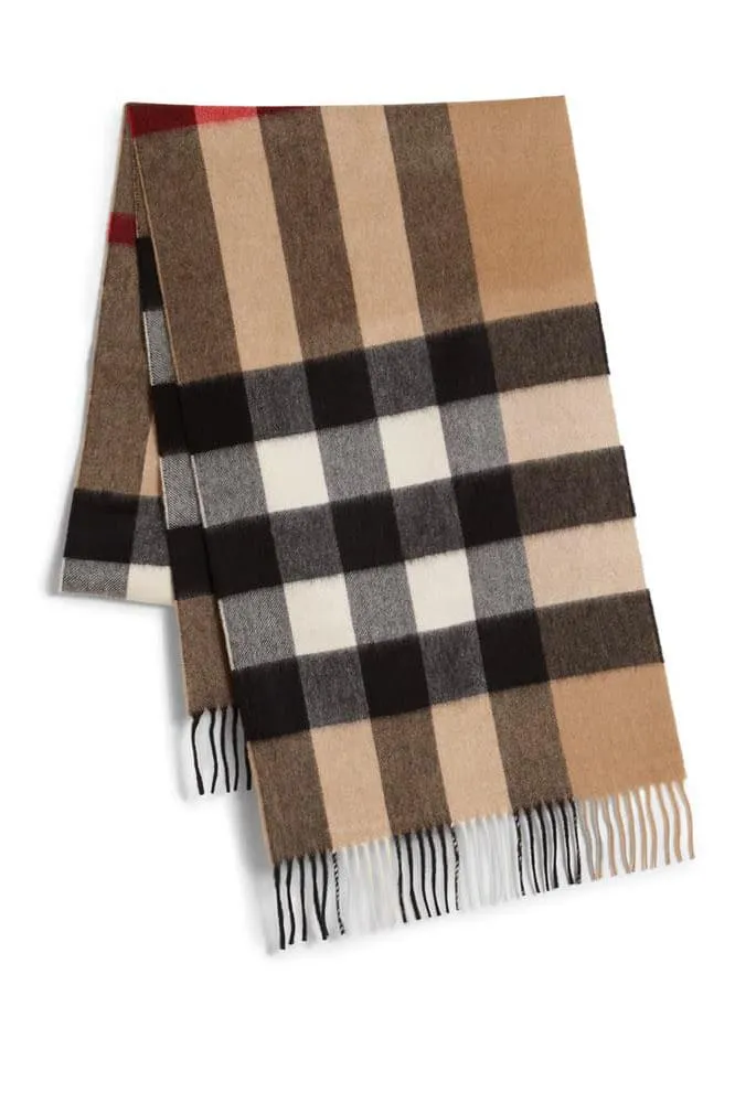 Designer Plaid Scarf