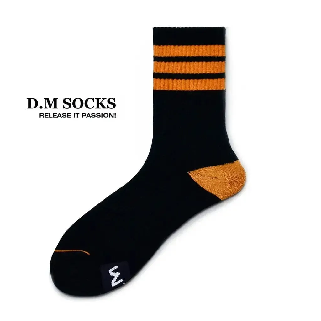 D.M Socks  Rainbow Striped