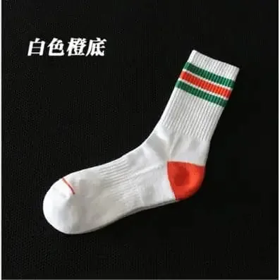 D.M Socks  Rainbow Striped