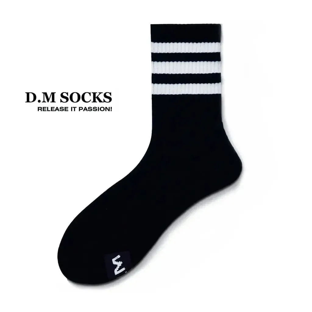 D.M Socks  Rainbow Striped