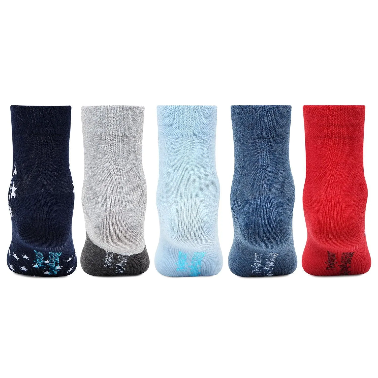 Doraemon Kid's Cotton Socks - Pack Of 5