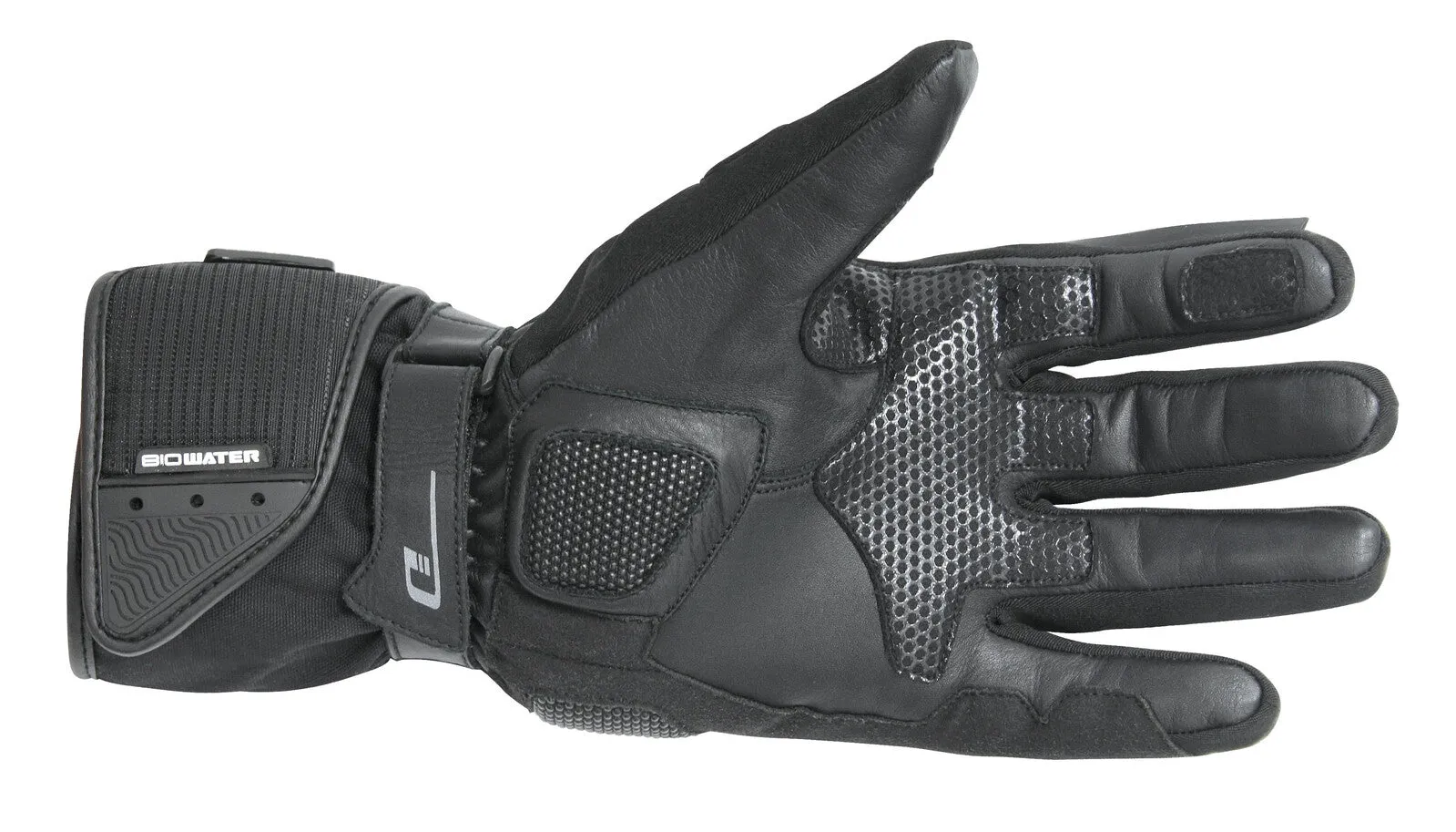 DRIRIDER ADVENTURE 2 BLACK/HI-VIS GLOVES