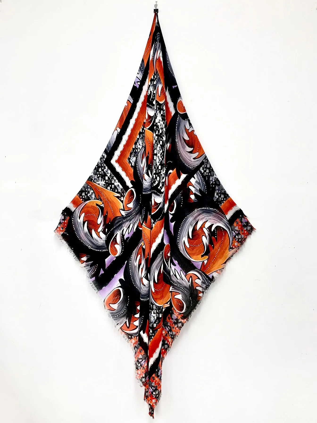 DS-2003 "CAESAR" - PETER PILOTTO DIGITAL PRINT CASHMERE MODAL SCARF. MADE IN ITALY