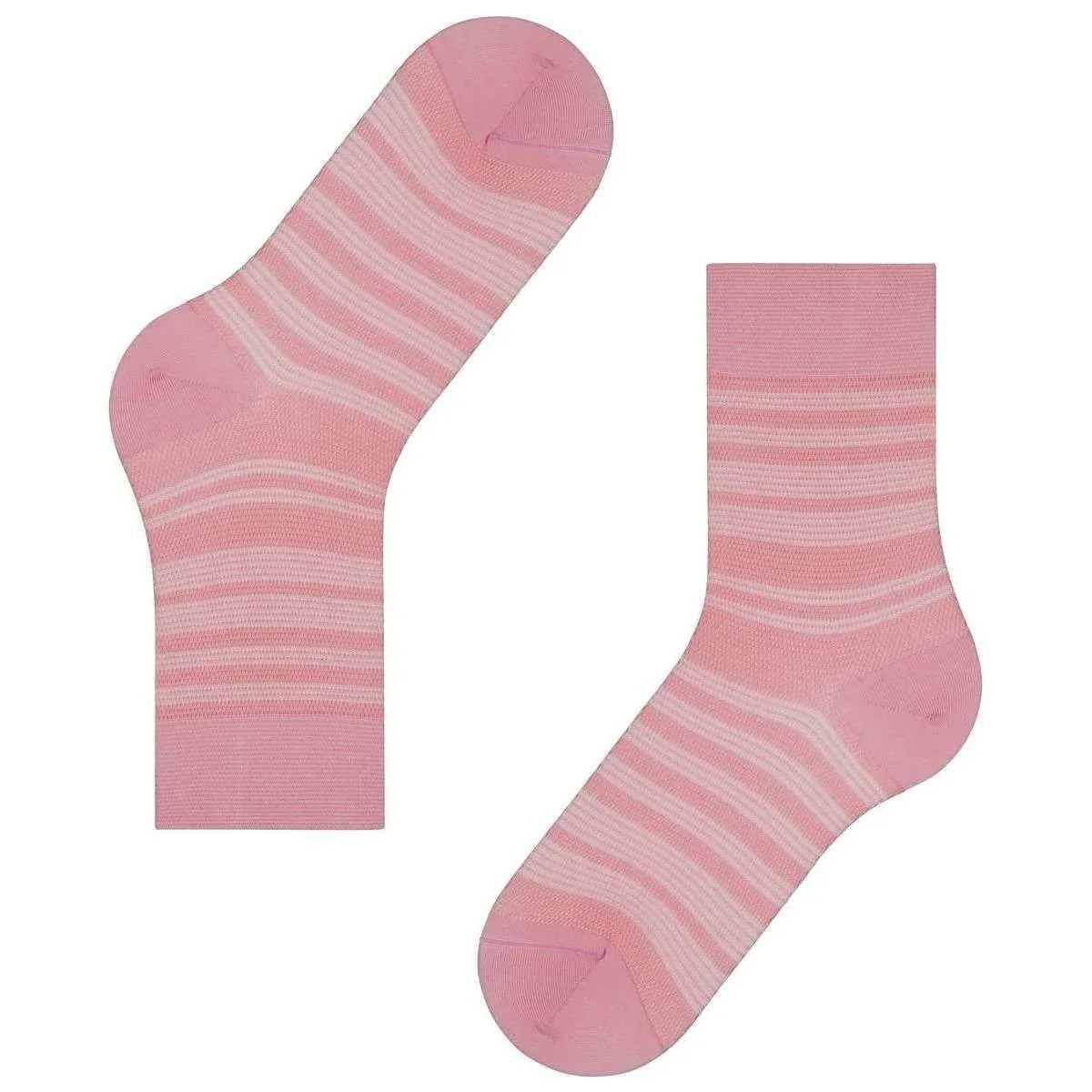 Falke Sensitive Sunset Stripe Socks - Rose Red