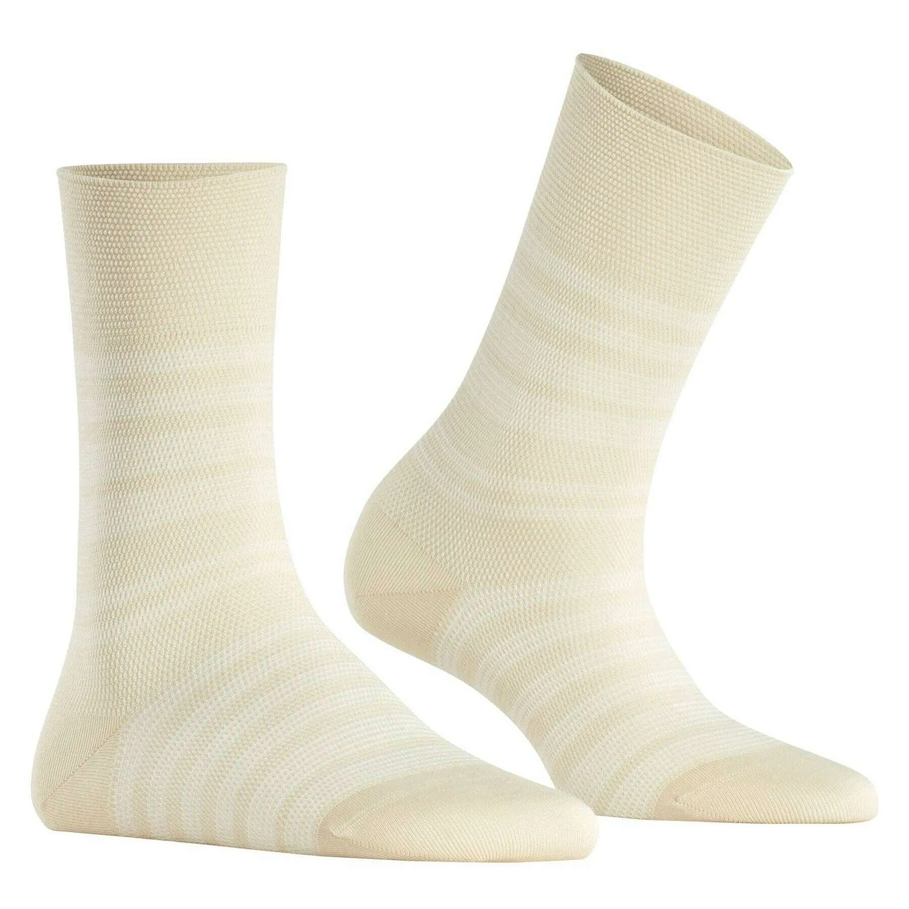 Falke Sunset Stripe Socks - Creme Beige