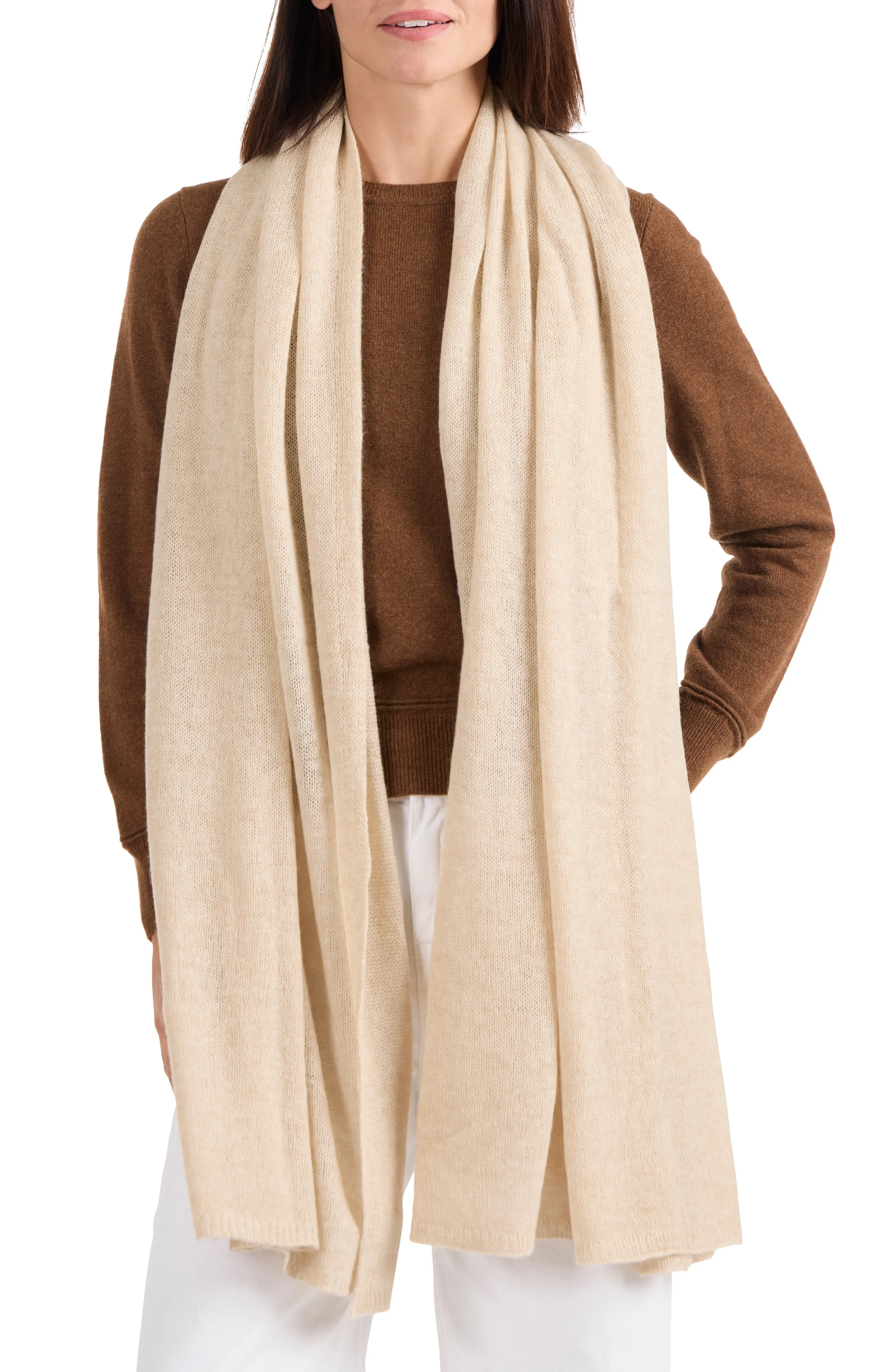 FEATHERWEIGHT CASHMERE TRAVEL WRAP