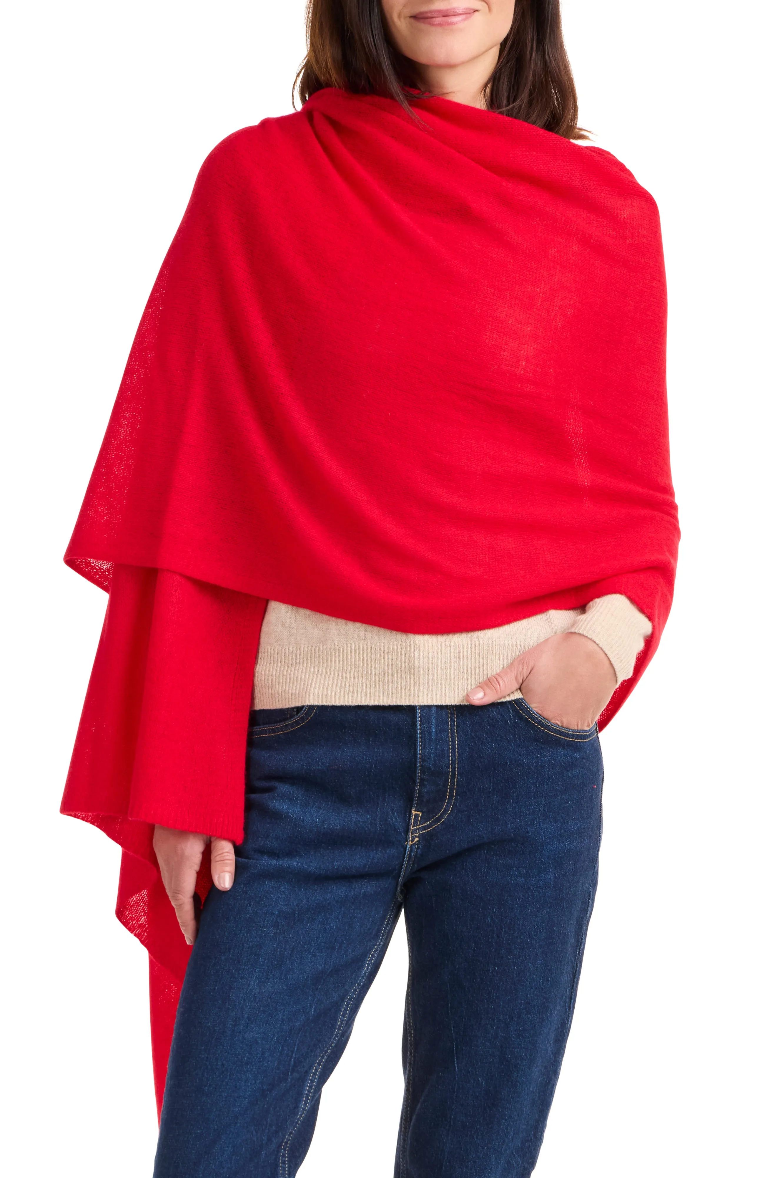 FEATHERWEIGHT CASHMERE TRAVEL WRAP