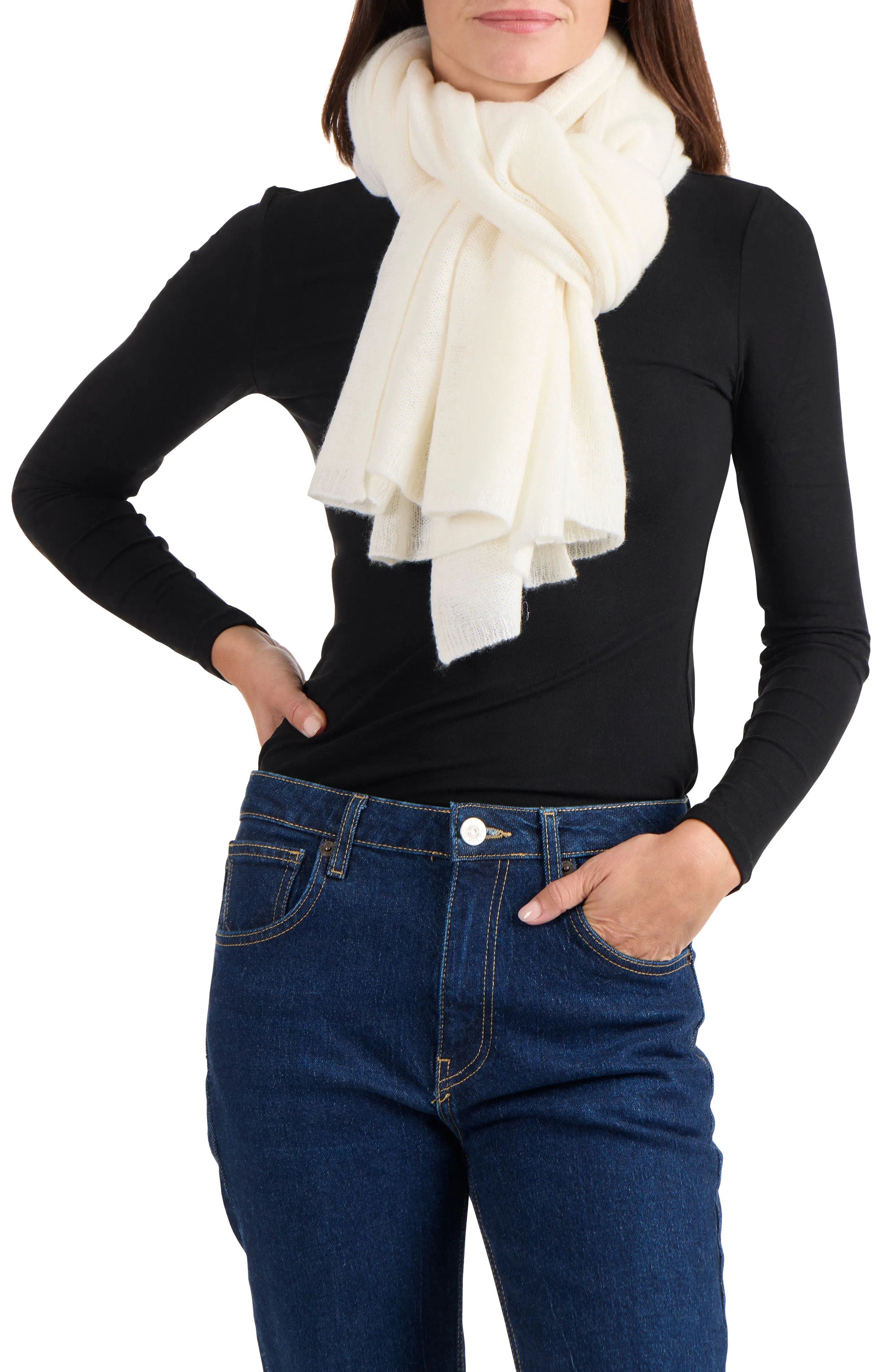 FEATHERWEIGHT CASHMERE TRAVEL WRAP