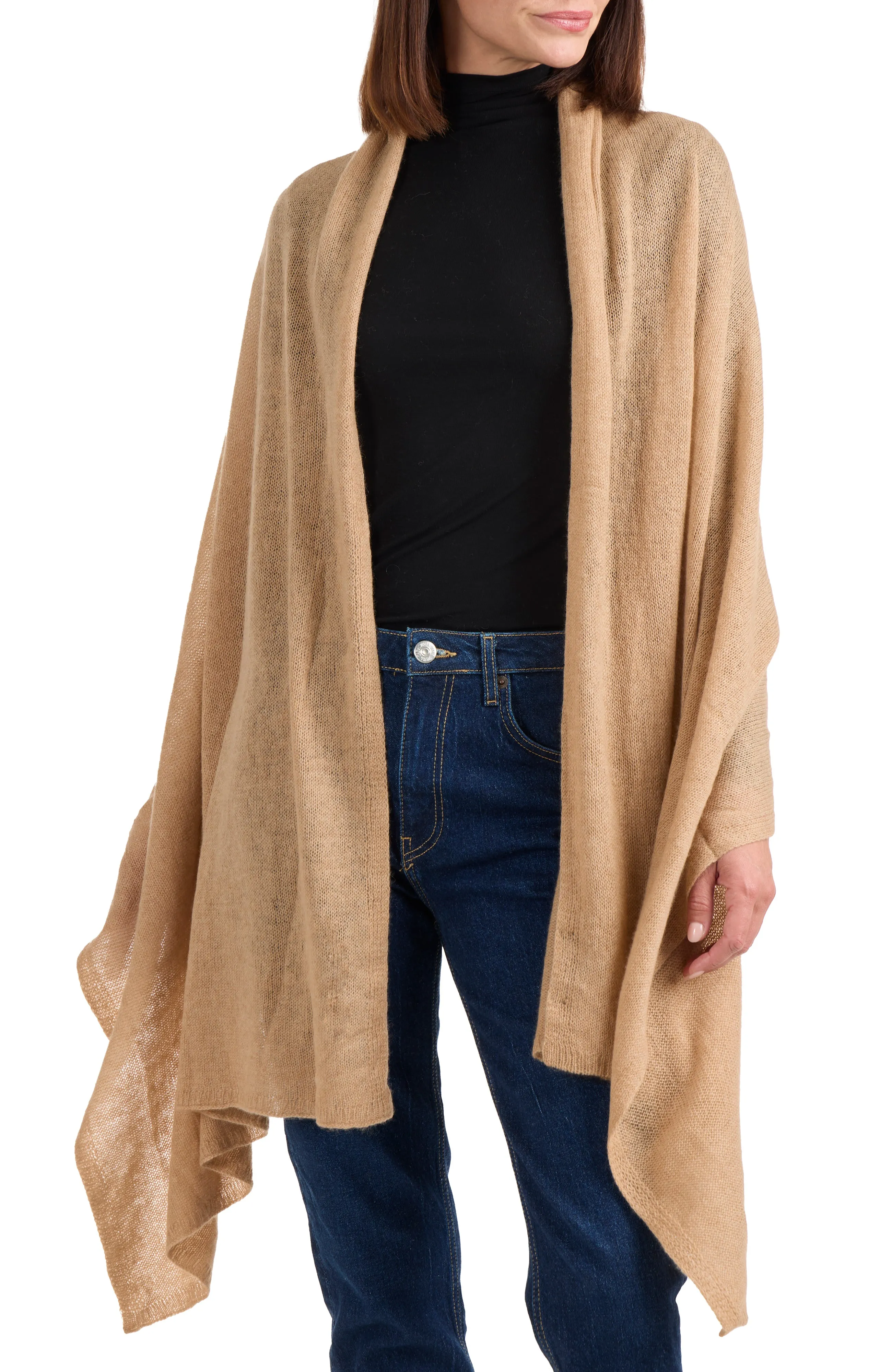 FEATHERWEIGHT CASHMERE TRAVEL WRAP