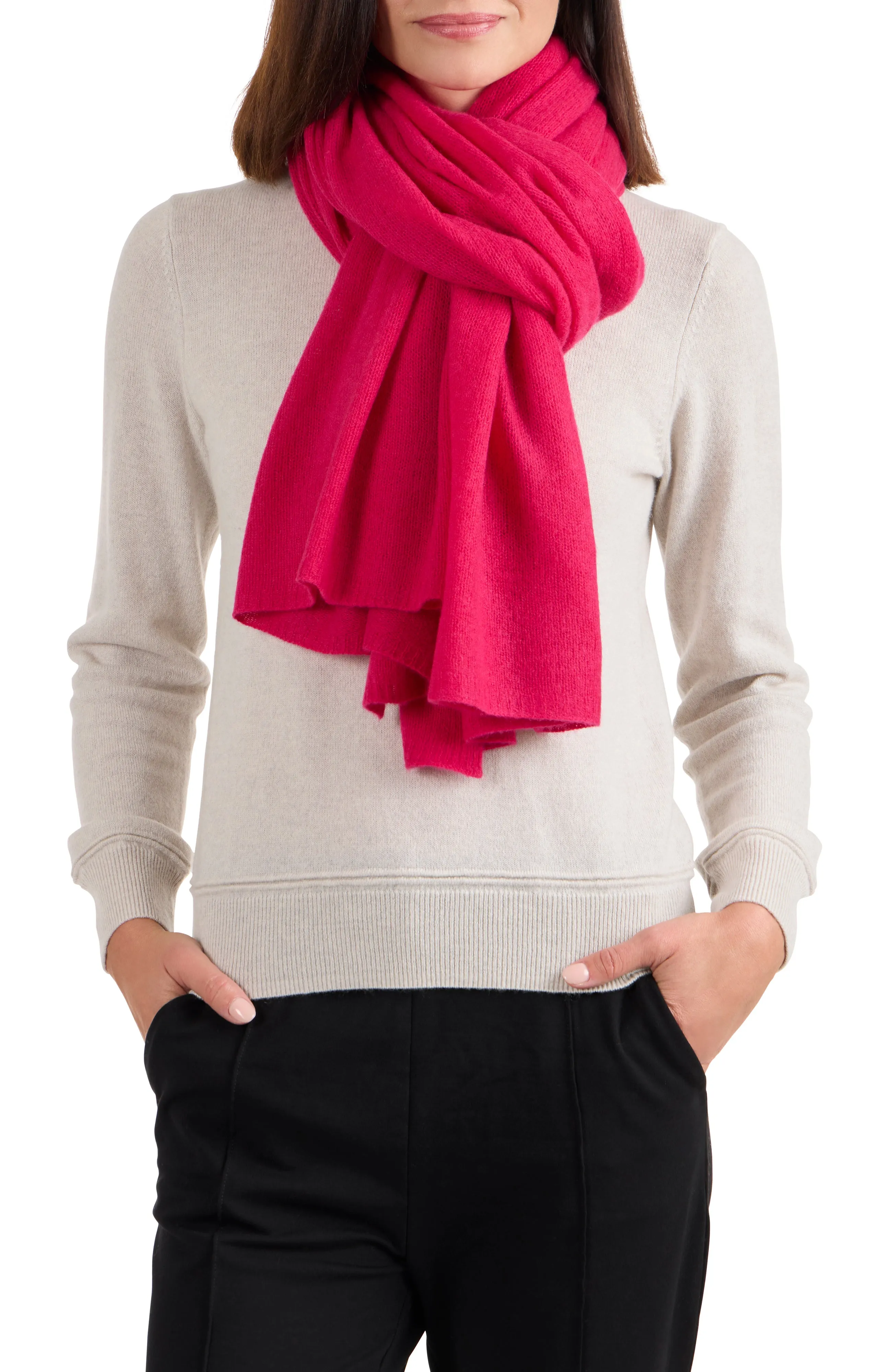 FEATHERWEIGHT CASHMERE TRAVEL WRAP