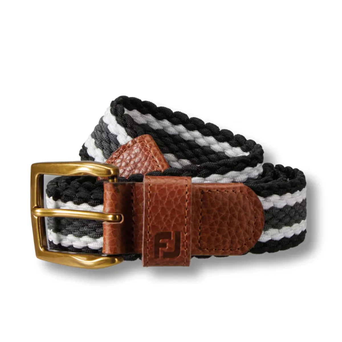 FootJoy Striped Braided Golf Belt