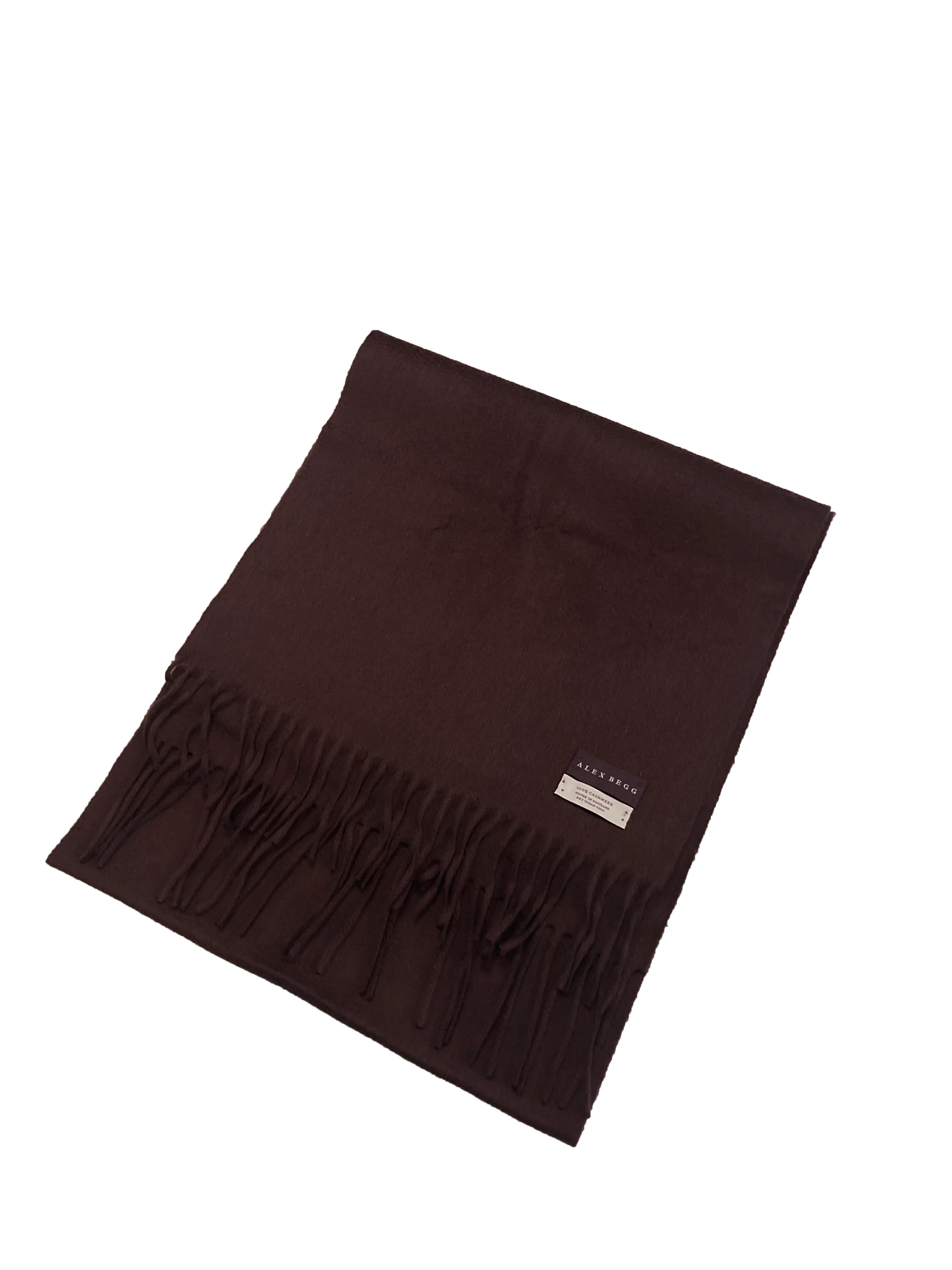 Fringed Cashmere Scarf