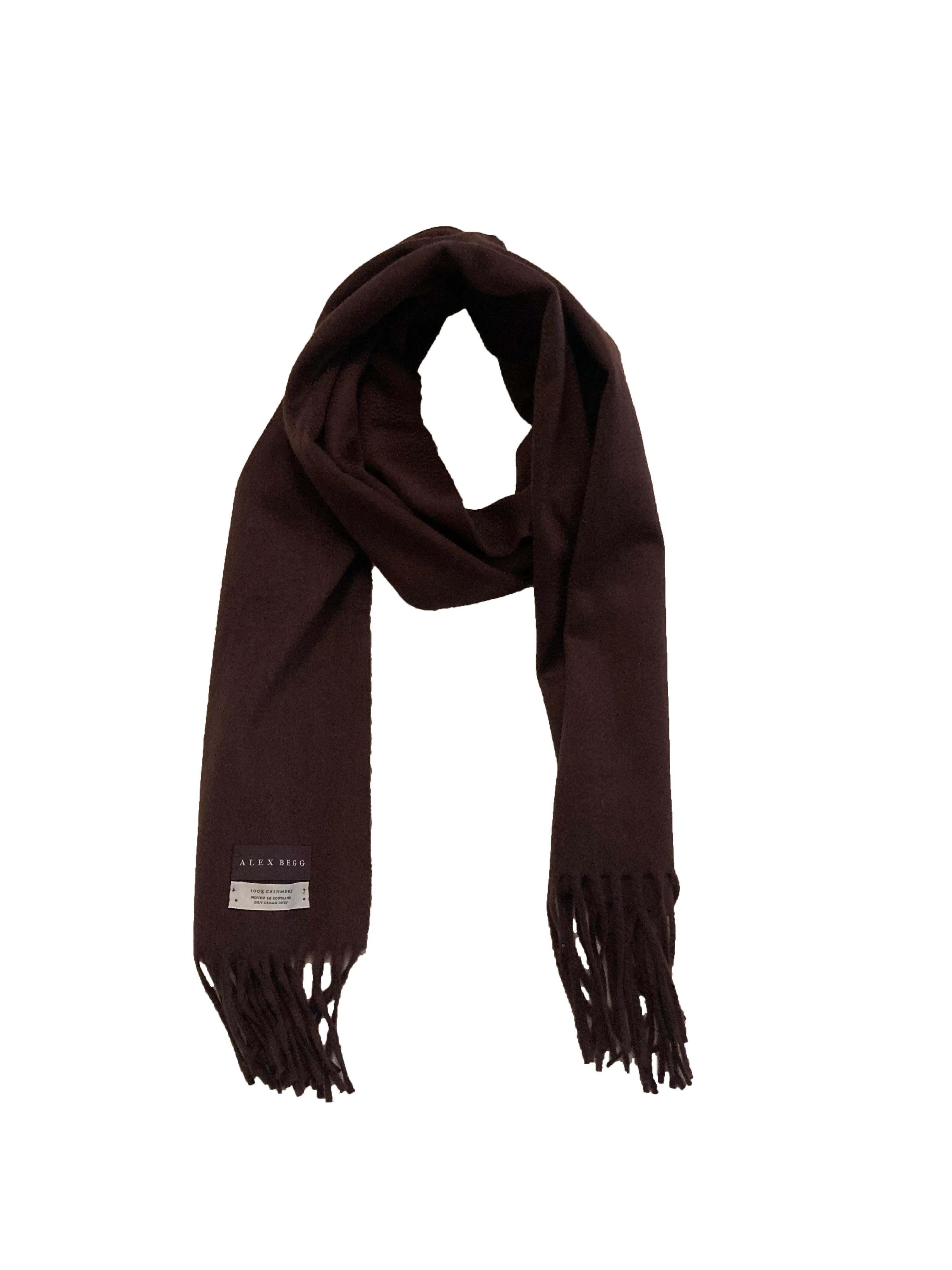 Fringed Cashmere Scarf