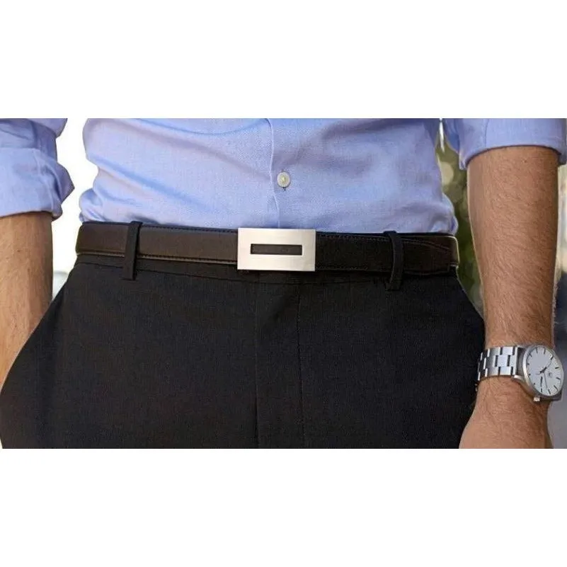 INSPIRE SLIM BUCKLE  |  SLIM FULL GRAIN LEATHER BELT