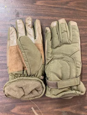 Insulated Leather Winter Gloves