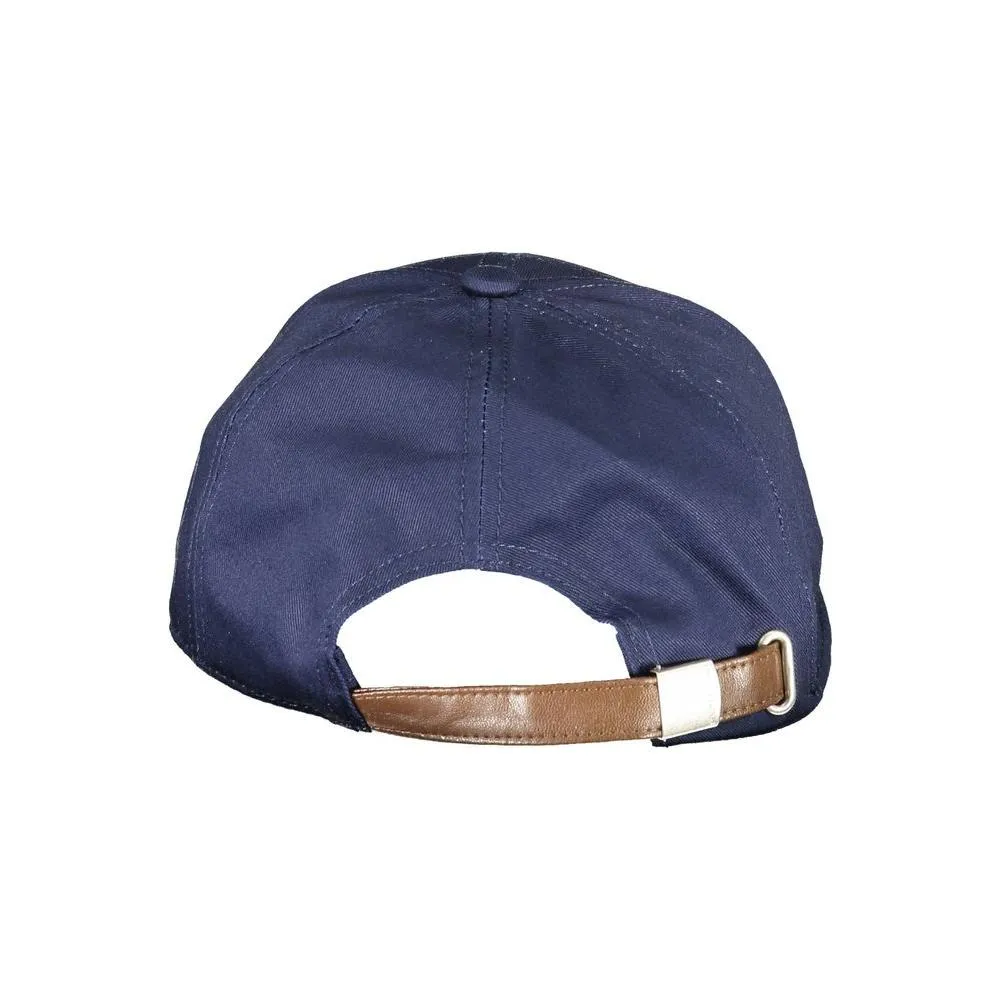 La Martina Blue Cotton Men Cap