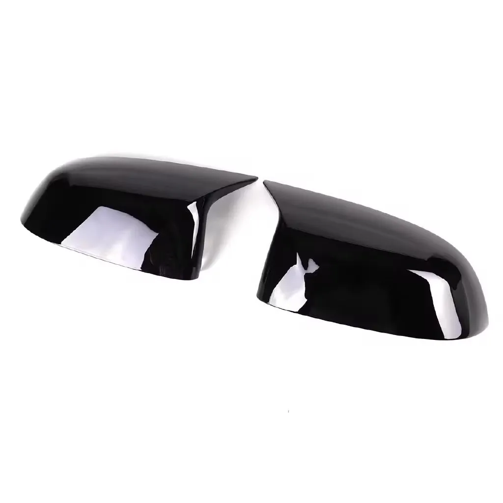 M Style ABS Gloss Black Mirror Cap Set - BMW G06 X6