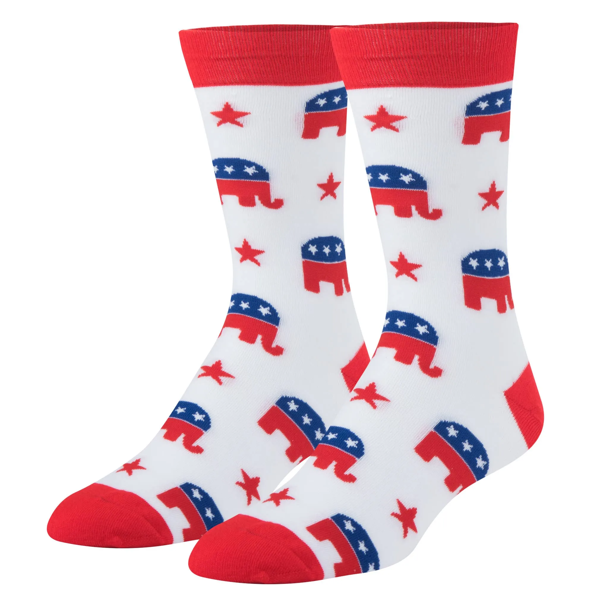 Mens Crew Socks - Republican