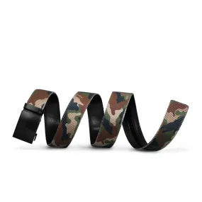 Mission Belts Commando Belt (Men) - Swat Black/Camo Nylon