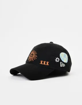 New Era 9Twenty®New Era Washed Graphic Cap  - Black