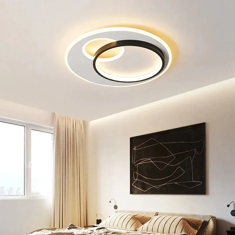 New Modern Minimalist Atmosphere Super Ceiling Lamp for Bedroom Nordic Minimalist Creative Art Living Room Study Lamp