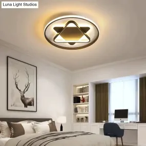 Nordic Minimalist Five-pointed Star Light Bedroom Ceiling Lamp