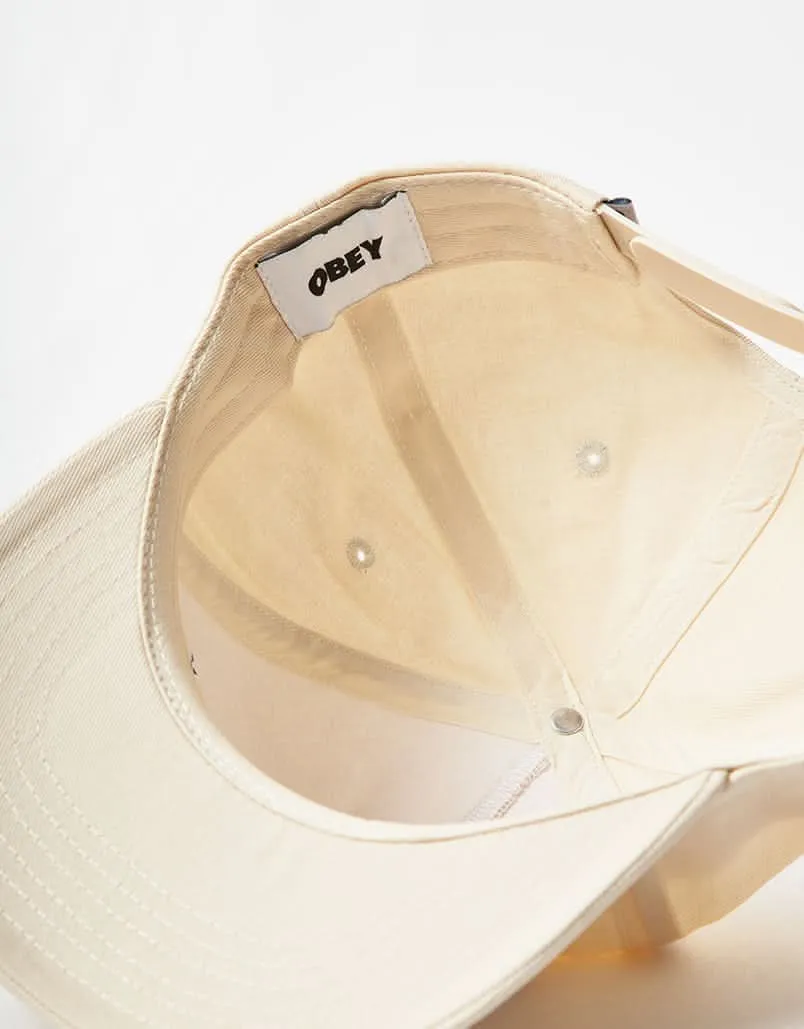 Obey Life Sentence Snapback Cap - Unbleached