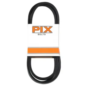 PIX North America A69/4L710 Industrial A-Section Rubber V-Belt, Black, 1/2"x71"