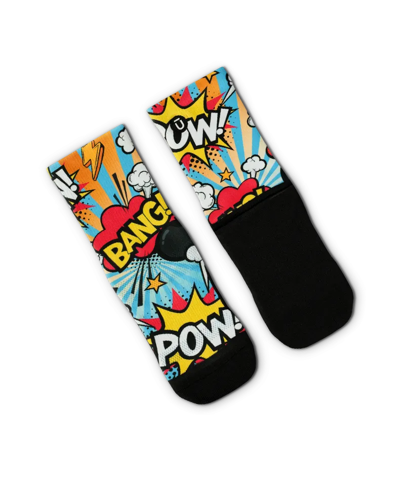 Pow Youth Crew Socks