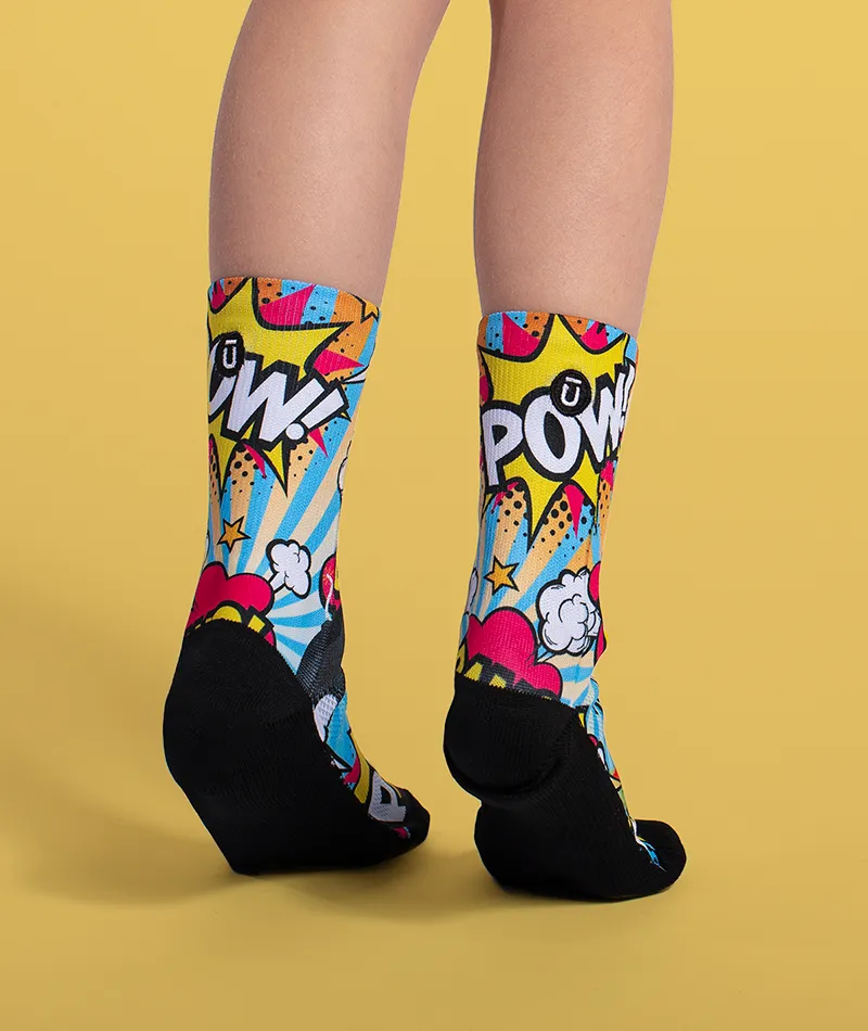 Pow Youth Crew Socks