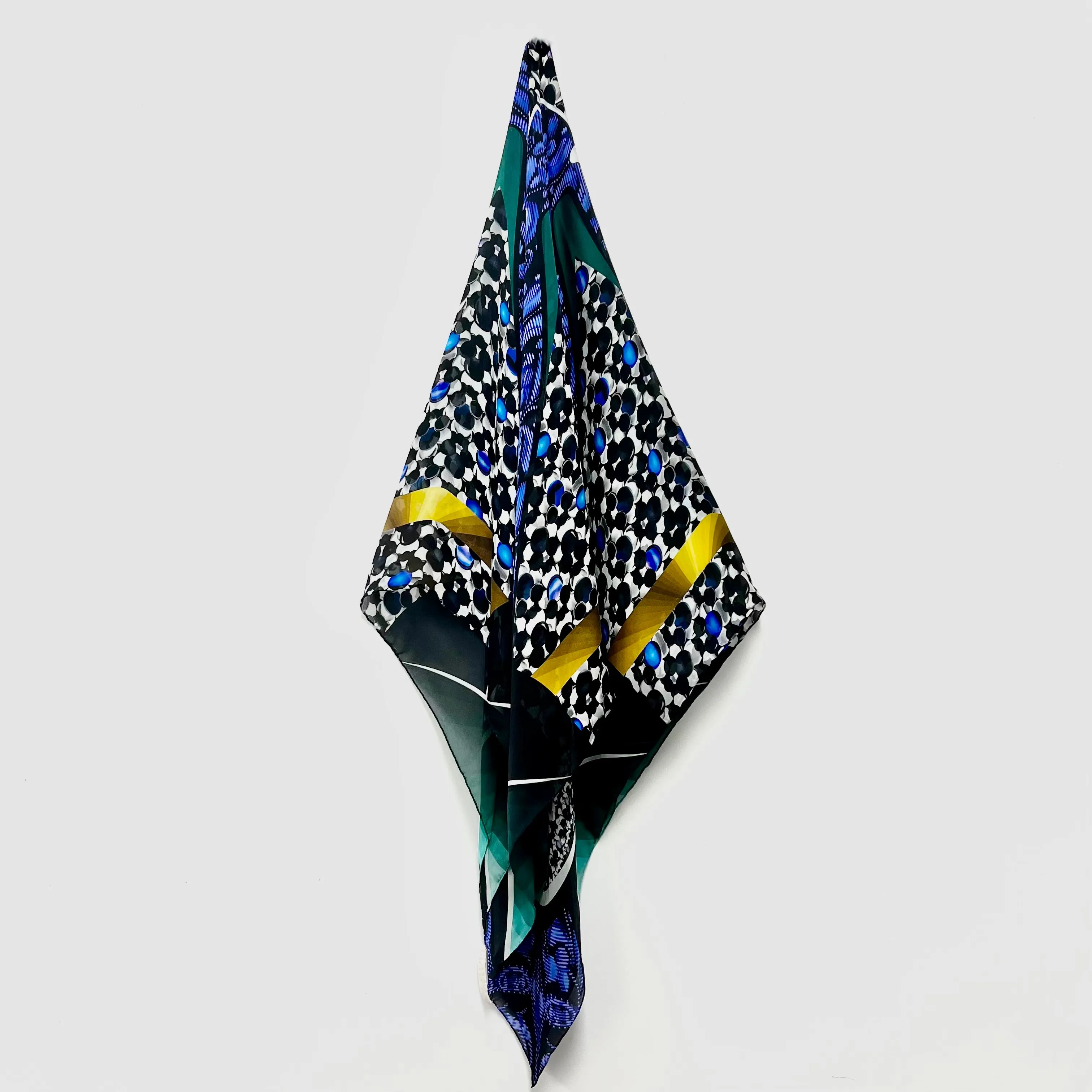 PP-5008 "QUASAR" - PETER PILOTTO DIGITAL PRINT SILK SCARF. MADE IN ITALY